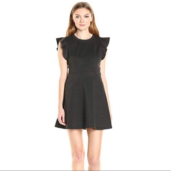 bcbgeneration flutter sleeve dress